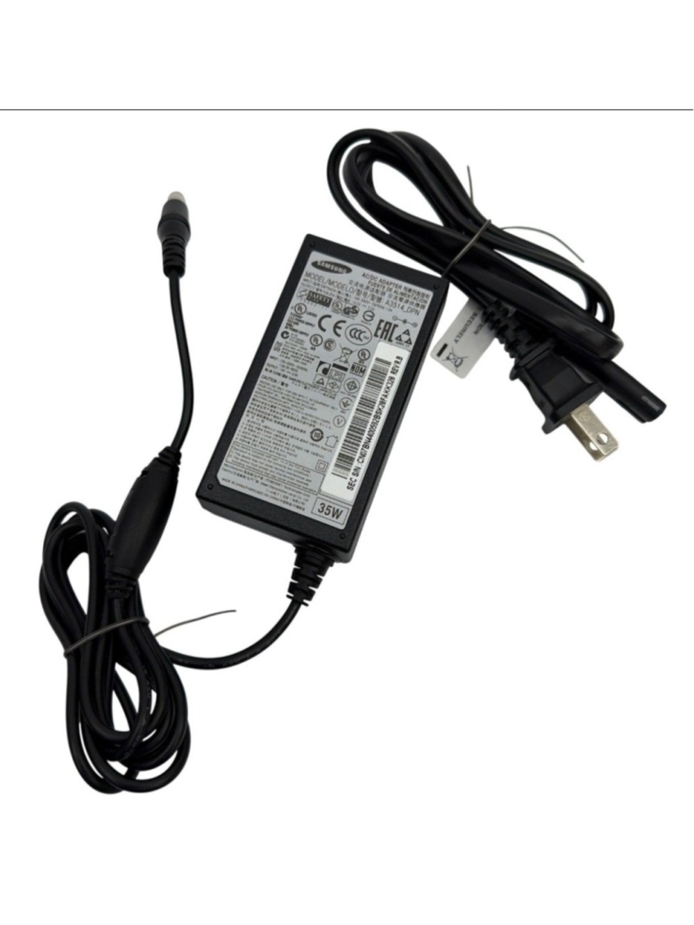 Samsung A3514_DPN 35W AC Adapter 14V 2.5A Power Supply Charger Black - Picture 1 of 4
